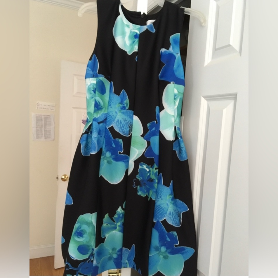 Calvin Klein Dress Print New With Tags Size 8